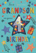 Picture of FOR A SPECIAL GRANDSON 4TH TODAY CARD